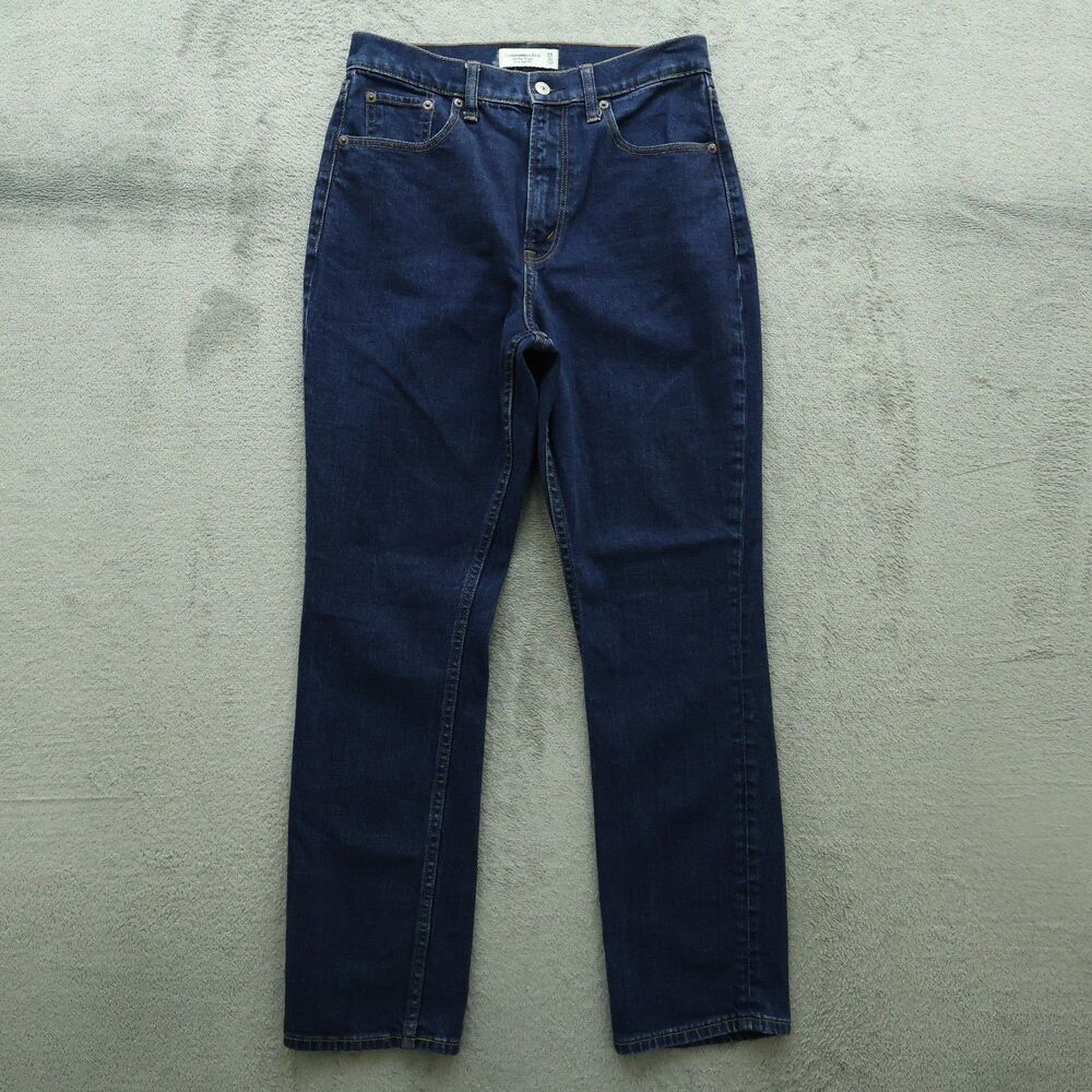 Abercrombie & Fitch Jeans Women's 6S Ultra High-Rise Slim Straight 28" Inseam